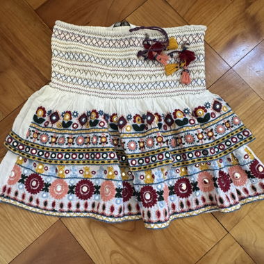Gonna ricamata Zara