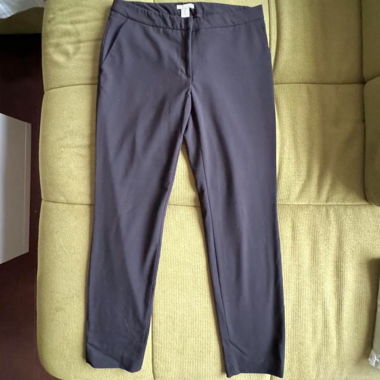 h&m black elegant suit pants