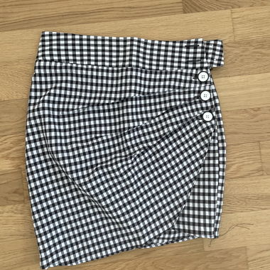 Gonna mini a quadri Zara xs