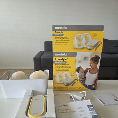 Milchpumpe Handsfree gratis Kühltasche