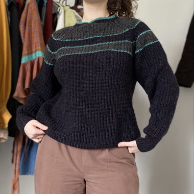  Vintage Kent & Curwen 100% Pure New Wool Sweater 
