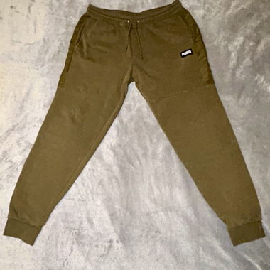 PUMA Trainingsanzug Set grün