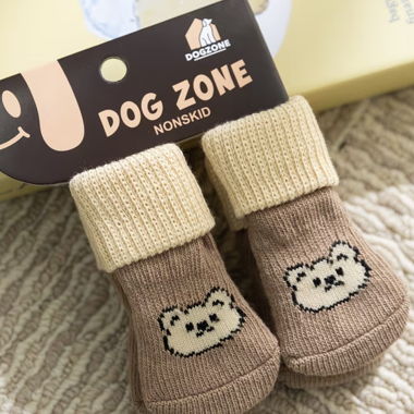 Chaussettes antiderapantes pour chien