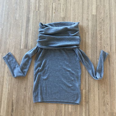 Zara Grey Knit Sweater
