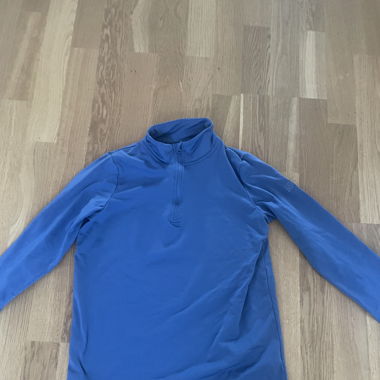 Blauer Ski Pulli 