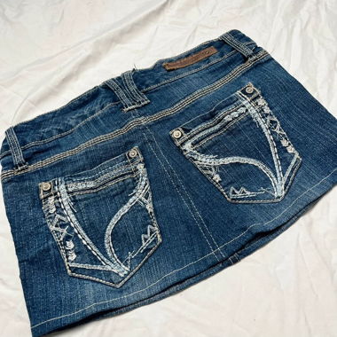 Arya Jeans Denim Mini Skirt