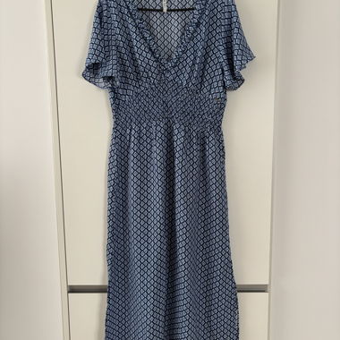 Maxi Dress Pepe Jeans – Blue with Pattern