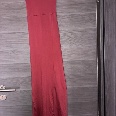 Red Dress with Lacing