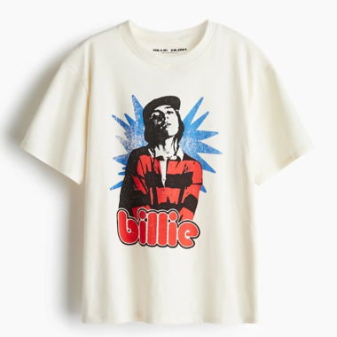 T-shirt Billie eilish merchandising (H&M)