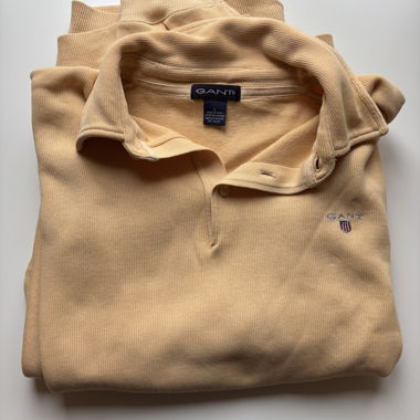 Maglione in cotone giallo