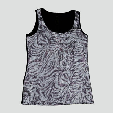 Vintage Y2K glitter tank top