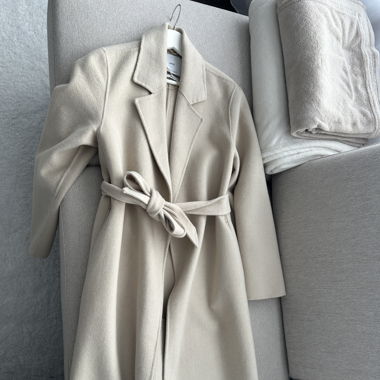 Mango Batin Mantel beige