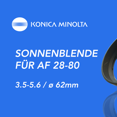 Minolta Sonnenblende für 28-80 1:3.55-.6 Objektiv