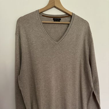 Massimo Dutti Cashmere Kaschmir Pullover beige 