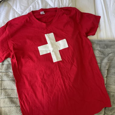 T-Shirt Schweizer Flagge