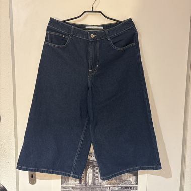 Dark Blue Jeans Jorts