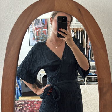 Robe en satin vert & others stories 