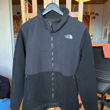 The North Face giacca in pile nera L