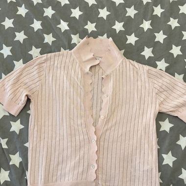 Pinkes Strickshirt