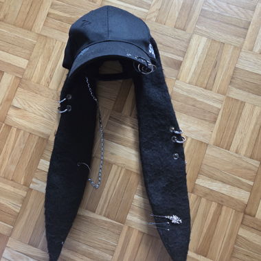 Black Bunny Cap