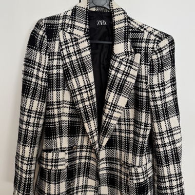 Blazer a quadri ZARA