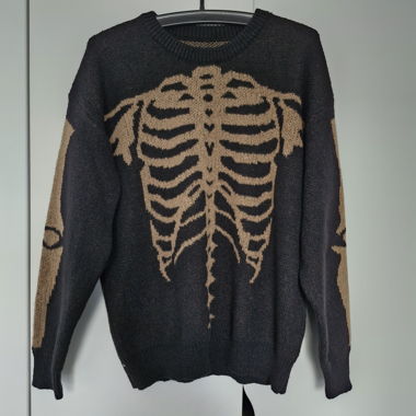 Skelett Pullover 