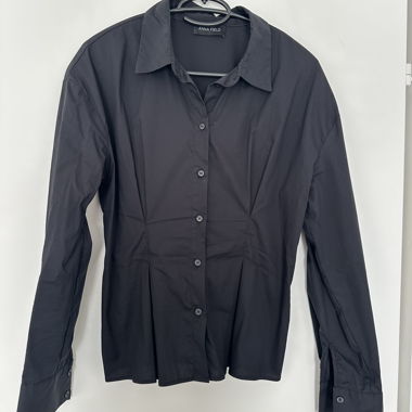 Schwarze ANNA FIELD Bluse