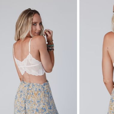 White Lace Bralette