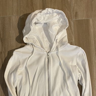Trainerjacke weiss
