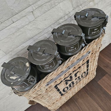 Swiss Army Ammunition Basket