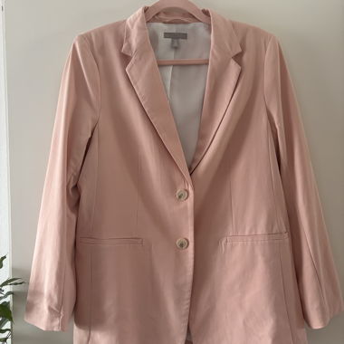 Blazer rosa pastello Tg. 40