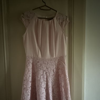 Robe de soirée rose