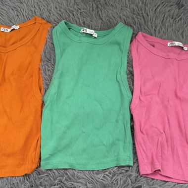 3er-Pack Zara-Unterhemden