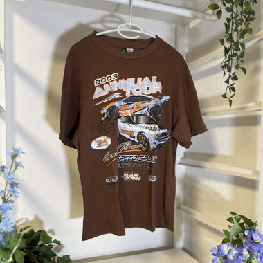 Super relaxed Vintage Racer T-Shirt – XS