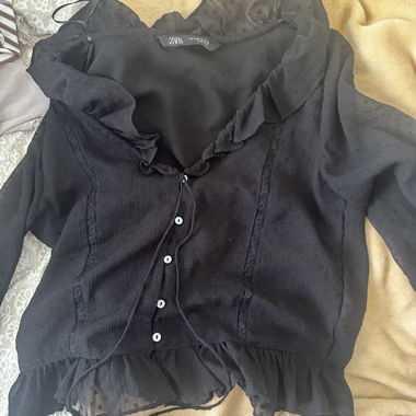 Chemisier noir ZARA