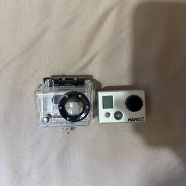 GoPro HERO2 mit Gehäuse