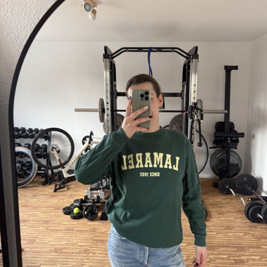 Grüner LAMAREL Sweater