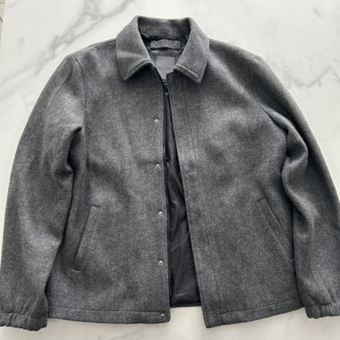 (2 für 1) Grey Manteljacke & Layer Jacke dazu