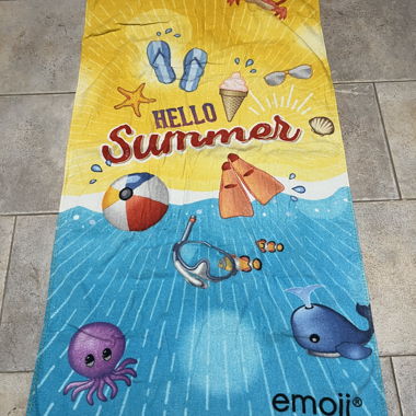 Emoji Beach Towel