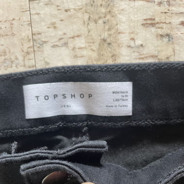 Topshop Jeans schwarz JONI