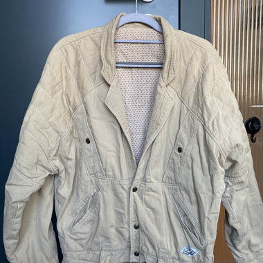Vintage Utility Jacket with Belt