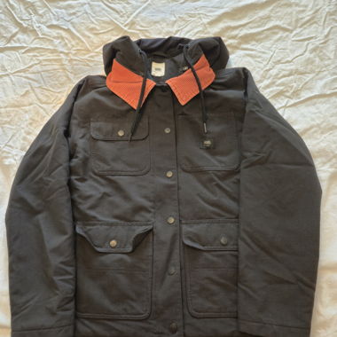 Vans transitional jacket with removable hood