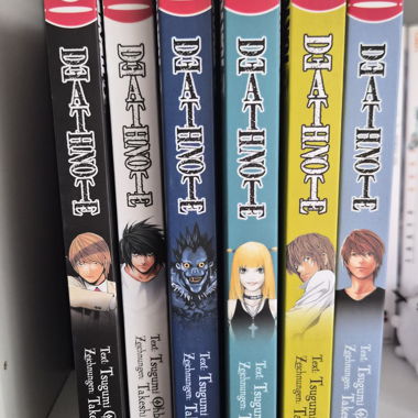 Death Note Manga Band 1 bis 6