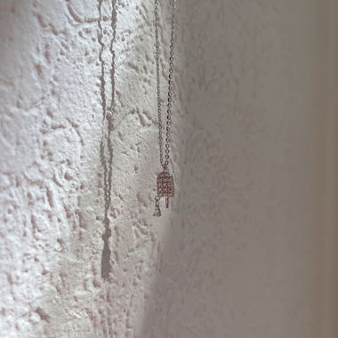 Collier en argent 925 avec zircon