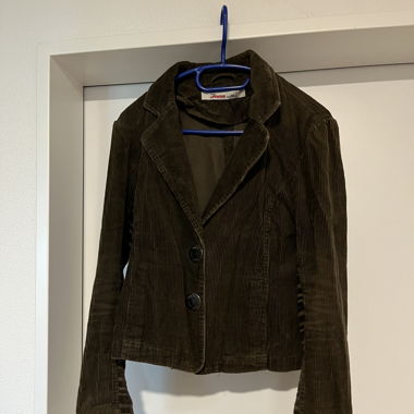 Olive grüner cord blauer 