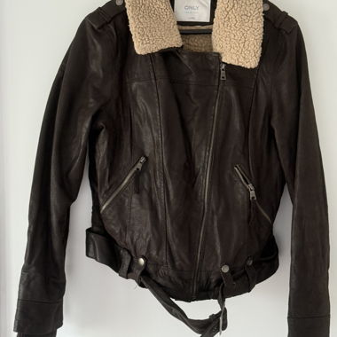 Giacca da aviatore da donna Only marrone