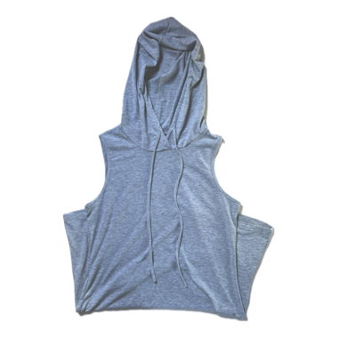Vintage Hooded Sleeveless Dress