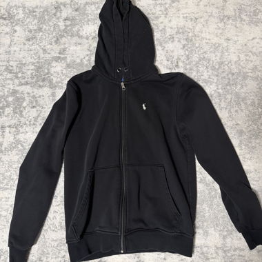 Polo Ralph Lauren Veste à capuche zippée noire