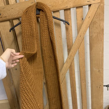 Monki StrickSchal camel