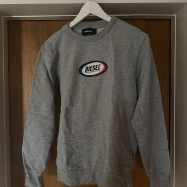 Diesel grauer Sweater